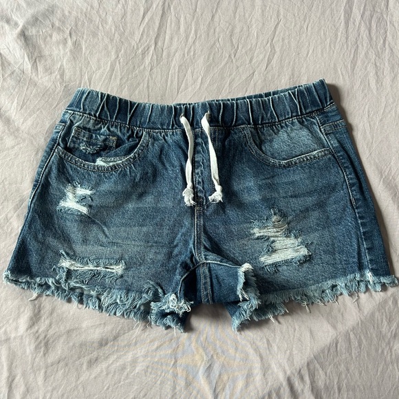 YMI Small Blue Denim Jean Shorts - Picture 1 of 2